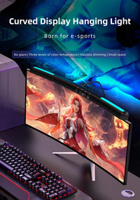 Monitor Light Bar Straight/Curved with RGB Backlight Computer Screen Lamp Eye Caring Touch Atmosphere Lights For Gaming Room - Buy online at  Vibe In Cart.