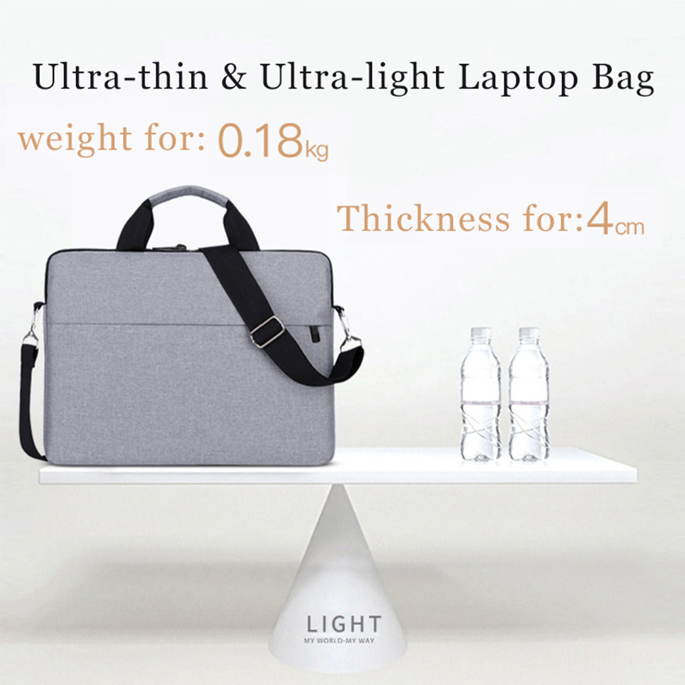 Shock Absorbing Polyester Laptop Bag for Women, 13.3 17 Inch