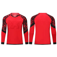 Children's Long Sleeve Protective Goalkeeper Jersey for Football