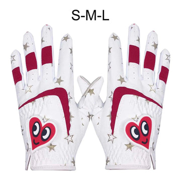 2 pcs Kids Golf Gloves Premium Leather Non Left Hand and Right Hand for Junior - Buy online at  Vibe In Cart.