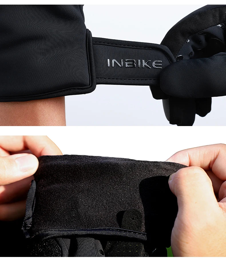 Winter Cycling Gloves For Men And Women Warm Fleece Waterproof Touchscreen