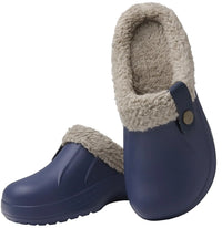 Waterproof Plush Lined Slippers for Indoor and Outdoor Use