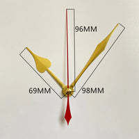 Silent Quartz Battery Operated Clock Movement with Hands