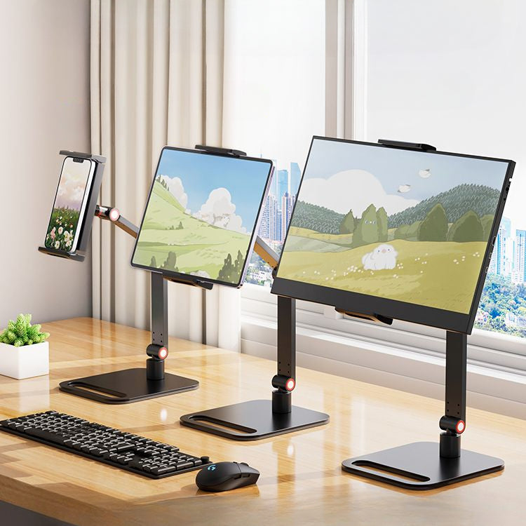 Folding Monitor Desk Stand With Vesa Mount For 12-17.3 Inch Screens