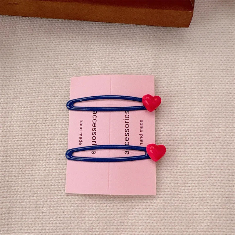 Summer Y2K Hairpin Yellow Star Designs Duck Mouth Clip Bangs Side Clip Blue BB Barrettes Hair Snap Clips Girls Hair Accessories - Buy online at  Vibe In Cart.