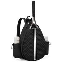 Zipper Closure Tennis Bag Large Capacity Waterproof Tennis Crossbody Bag Adjustable Strap Polyester Tennis Racket Backpack - Buy online at  Vibe In Cart.