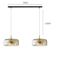 Assembly Required Dimmable Cord Pendant Lights for Living Room