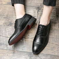 Men's Formal Shoes with Red Soles Fashionable Business Attire Casual Daily Lace Up Dress Shoes Plus Size Pointed Toe Solid Color - Buy online at  Vibe In Cart.