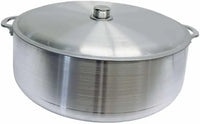 31 Qt Aluminum Caldero Cookware Pot Dutch Oven With Lid Satin Finish - Buy online at  Vibe In Cart.