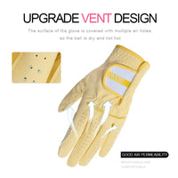 Golf Gloves Women Sport Gloves Silica Gel Non Slip Absorb Sweat Nanometer Golf Breathable Glove Palm Protection Wear Resistant - Buy online at  Vibe In Cart.