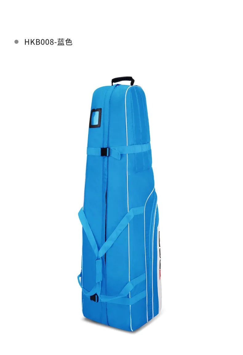 Foldable Nylon Golf Travel Bag with Wheel and Stand