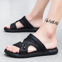 Summer Men Sandals Open Toe Flat Mens Casual Shoes Outdoor Walking Sandals for Men Beach Shoes sandalias hombre Men slippers - Buy online at  Vibe In Cart.