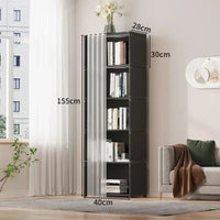 6/5 Layers Dustproof Wardrobe High Capacity Partition Bookshelf Bedroom Open Simple Assembly Storage Cabinet Bedroom Furniture - Buy online at  Vibe In Cart.