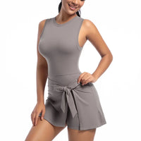 Women's Knee-Length Sports Dress for Tennis, Golf, and Yoga