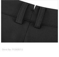Men's Waterproof Fleece Winter Pants Straight Fit