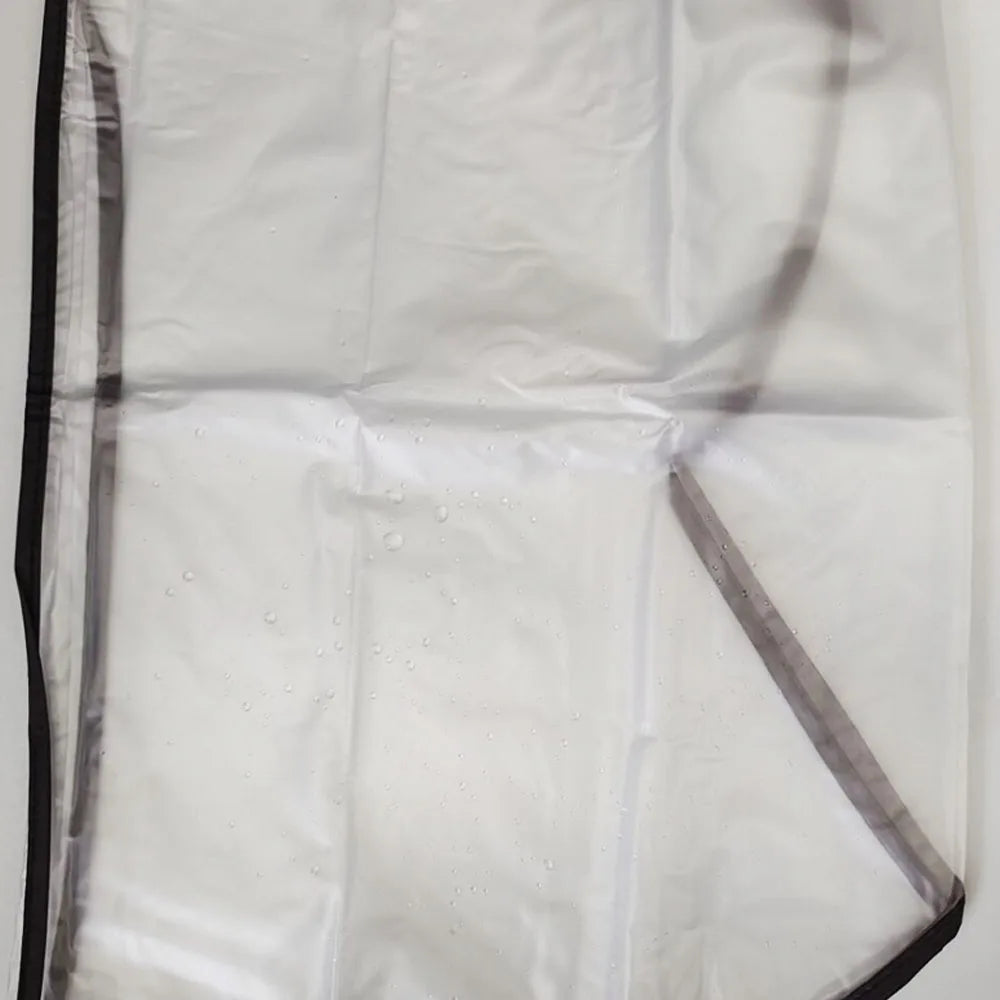 Waterproof Nylon Golf Bag Cover with Zipper, Large Capacity