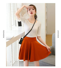 2025 Flared Skirts Women's Basic Shorts Skirt Fashion Versatile Black Casual Mini Skater Medium Pleated Fluffy Skirt Plus Size - Buy online at  Vibe In Cart.