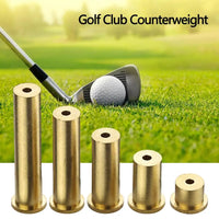 Golf Brass Shaft Tip Plug Swing Weight Golf Club Weight For Golf Sports Golf Accessories Steel Shaft Weights For Golf Practice - Buy online at  Vibe In Cart.