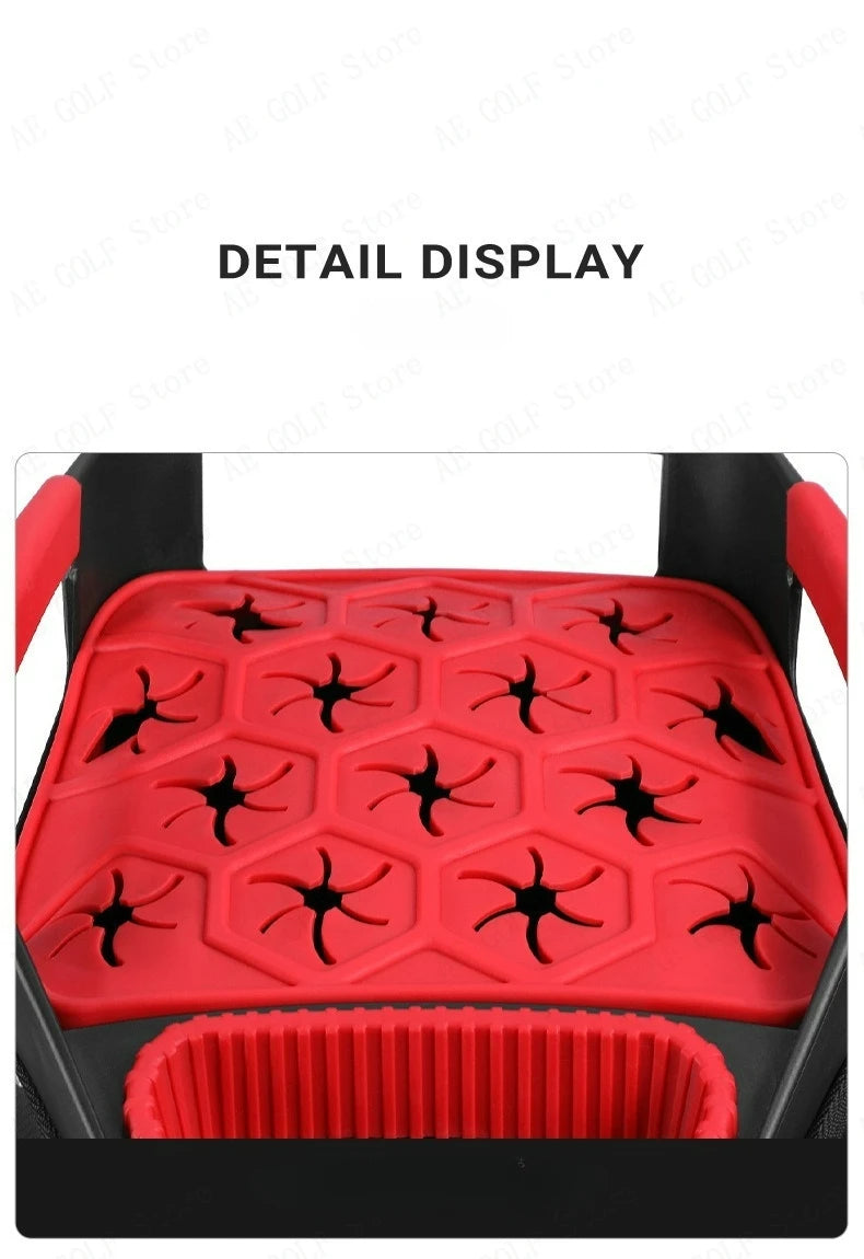 Travel Golf Bag with Fixed Club Holder, Nylon Material