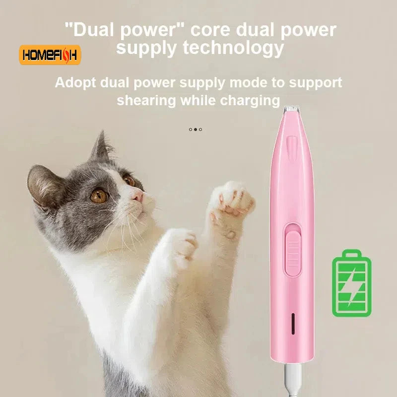 Dog Hair Trimmer Electric Dog Cutter Professional Pet Foot Hair Trimmer Cat Grooming Hairdresser Scissors Butt Ear Pedicator - Buy online at  Vibe In Cart.