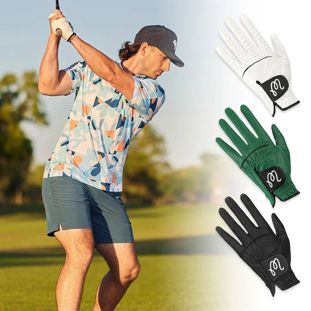 1Pc Golf Gloves Men's Left/Right Hand Soft Breathable With Anti-slip Granules Golf Gloves Golf Men Durable Hand Protection - Buy online at  Vibe In Cart.