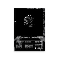 Unframed Retro Rapper Album Cover Canvas Wall Art Print