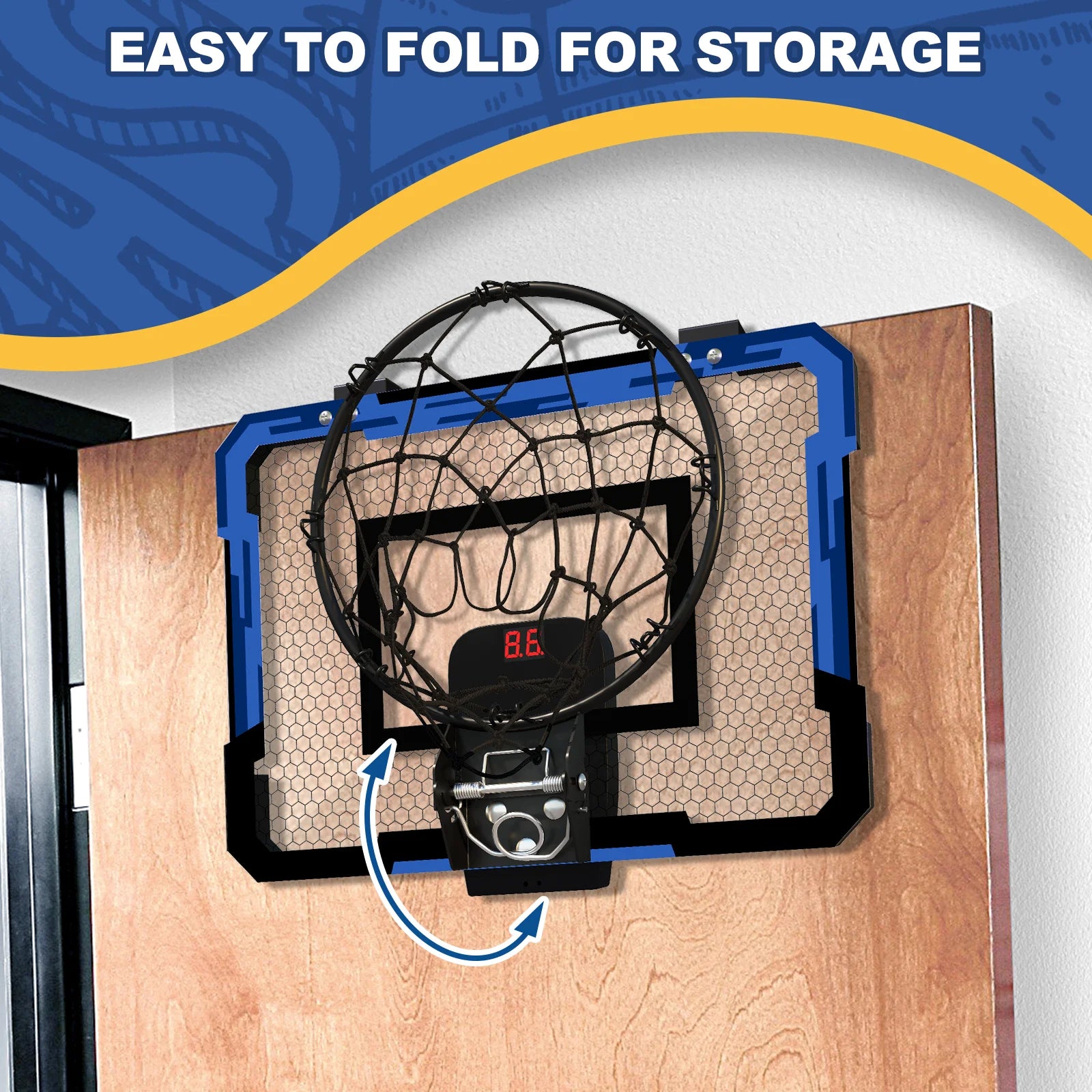 Ring Basketball Hoop Wall-mounted Indoor Training Home Kids Basketball Toy Mini Basketball Hoop Set For Kids Outdoor Games - Buy online at  Vibe In Cart.