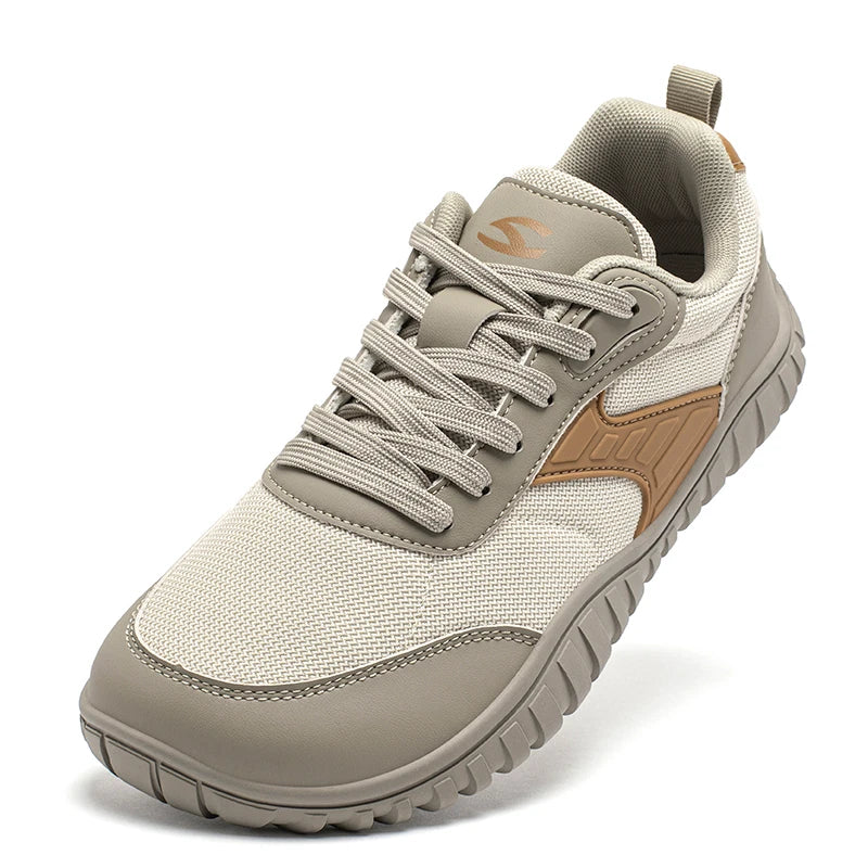 Minimalist Wide Toe Artificial Leather Casual Shoes for Men and Women