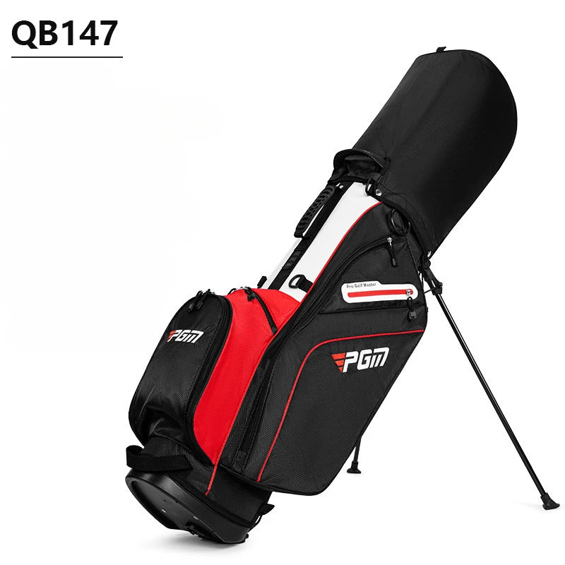 Lightweight Unisex Nylon Golf Rack Bag with 14 Insertions and Shoulder Strap