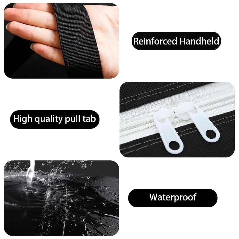 Extra Large Waterproof Non-Woven Fabric Storage Bag 80x55x25cm