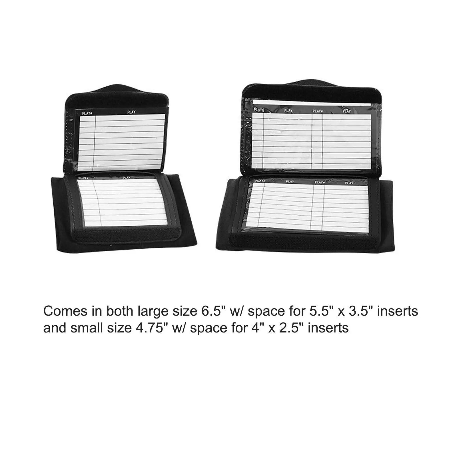 Football Play Wristbands Soccer Quarterback Triple Multi-Sport Insert Armband Wristband Softball Playbook J8J3 - Buy online at  Vibe In Cart.