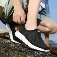 Men's Sneakers Breathable Mesh Men Casual Shoes Outdoor Non-Slip Big Size Loafers Walking Lightweight Male Tennis Shoes - Buy online at  Vibe In Cart.