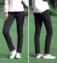 PGM Women Winter Golf Pants Lady Waterproof Warm Pant Fleece Snow Prevention Trousers Girls Elastic Straight Sweatpant XS-XXXL - Buy online at  Vibe In Cart.
