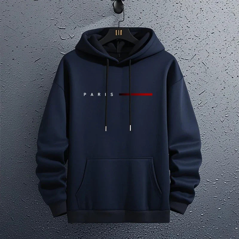 Paris Fashion Hoodies for Men All Season Daily Casual Sports Hooded Sweatshirts 2025 Male Home Outdoor Comfort Fashion Pullover - Buy online at  Vibe In Cart.