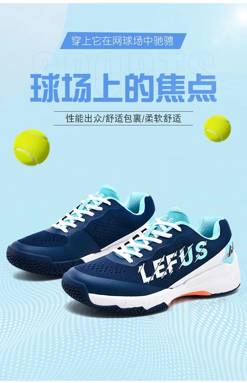 Professional Tennis Sneakers for Men Breathable Tennis Footwear Women Tennis Training Shoes Wear-Resisting Outdoor Sneakers - Buy online at  Vibe In Cart.