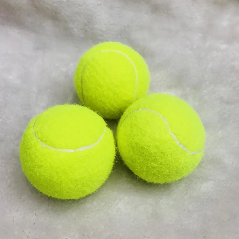 1/2/3/6/9PCS High Elasticity Training Entertainment Ball Tennis For Training Exercises Elastic Fiber Rubber Outdoor Tennis Ball - Buy online at  Vibe In Cart.