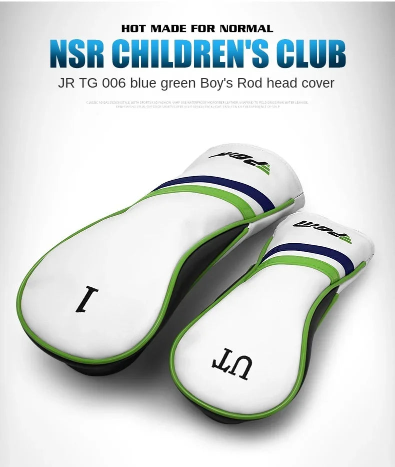 Children's Right Handed Golf Clubs Set with Bag and Headcover for Kids 95-155cm
