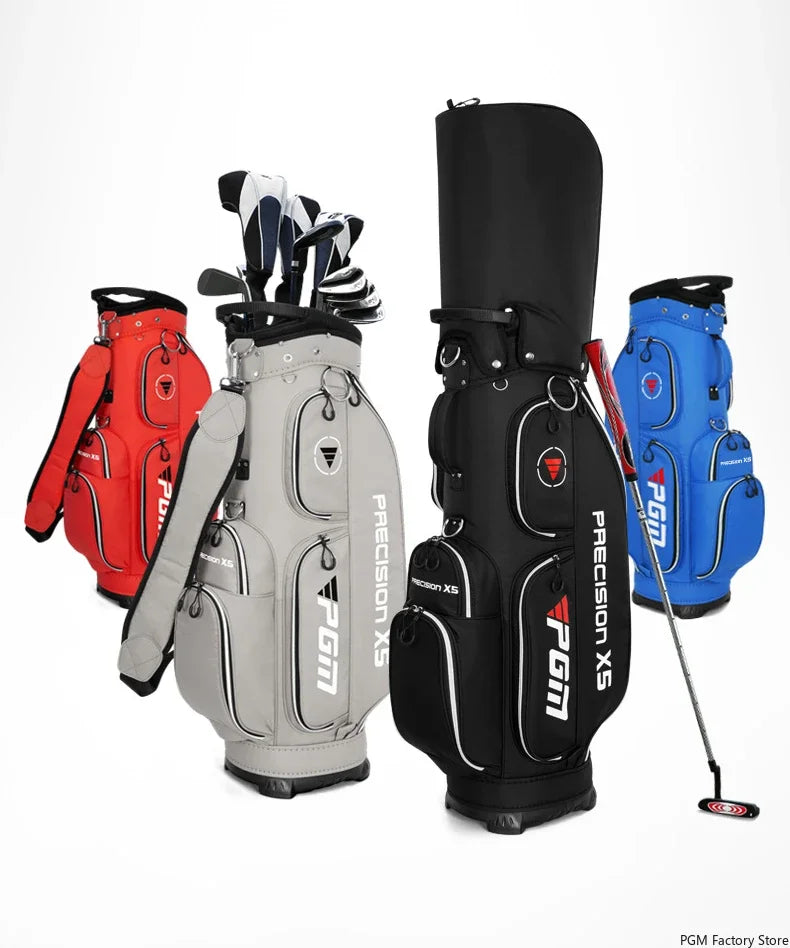 Golf Bag Waterproof Lightweight Nylon 128cm Height Large Capacity