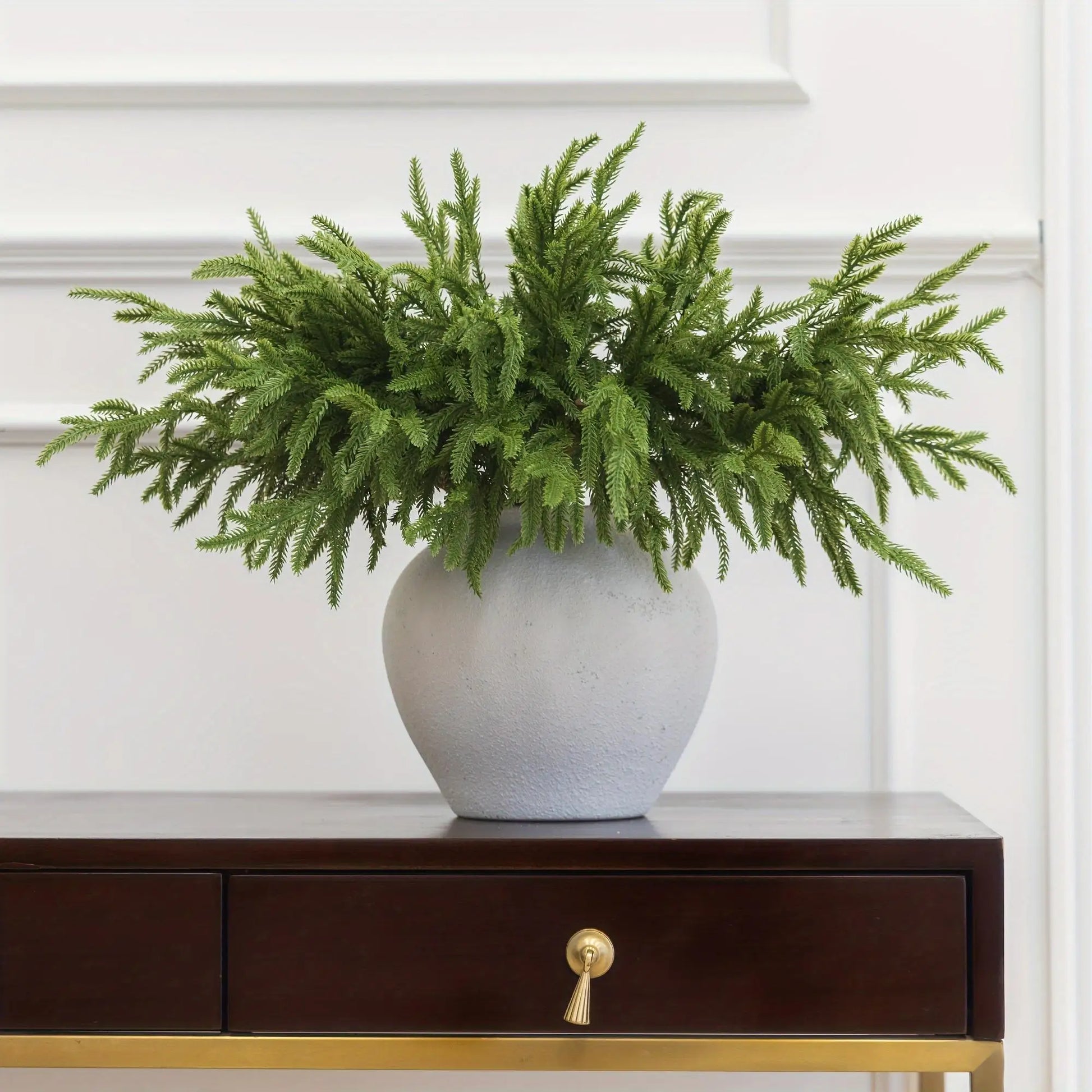 24/12pcs Artificial Cedar Sprigs - Perfect for Christmas & Winter Home Decor, Tabletop Accents - Buy online at  Vibe In Cart.