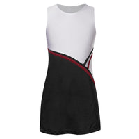 Kids Girls Tennis Golf Sport Sundress Summer Yoga Outdoor Sport Sleeveless Dress for Tennis Golf Badminton Cheerleading Dance