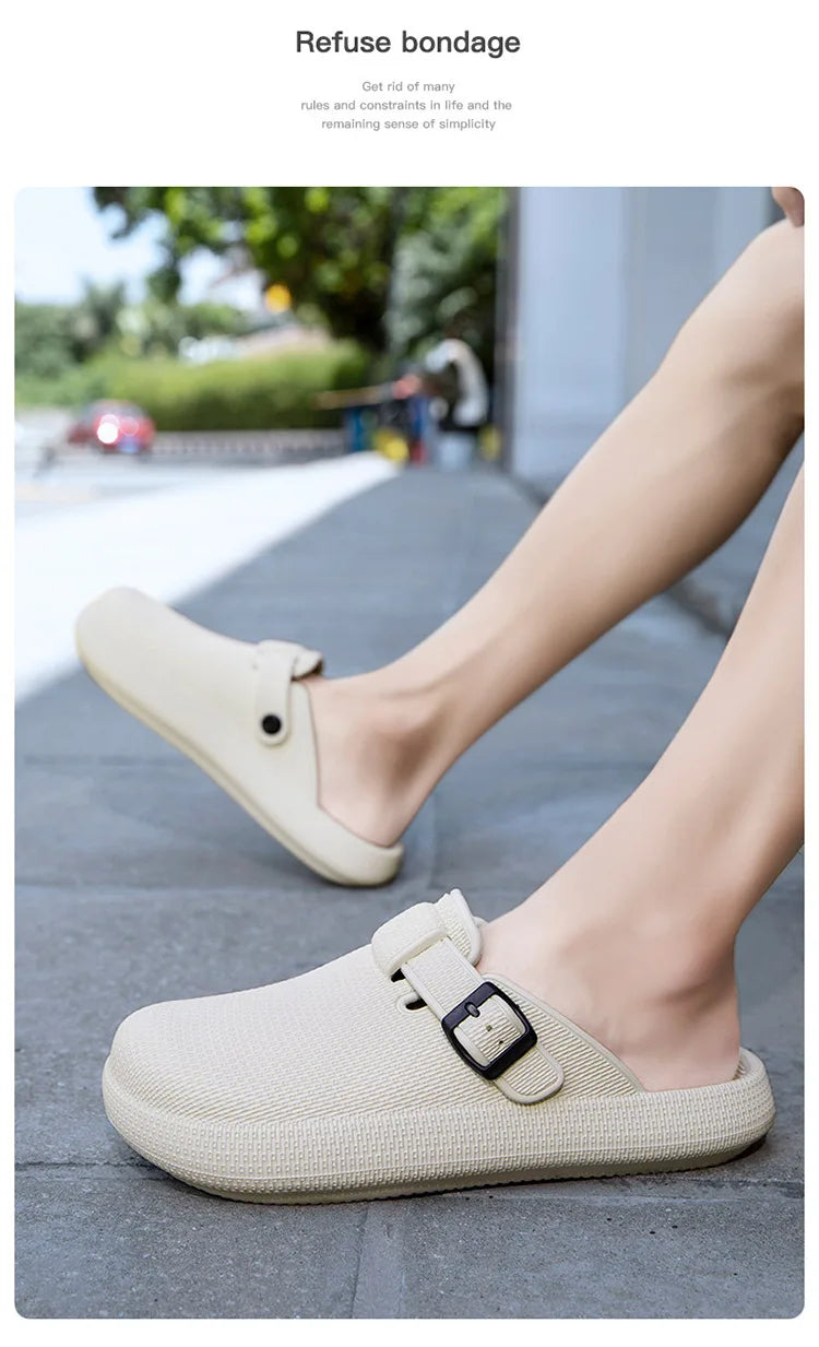 Asgard Men New Clogs Slippers Fashion EVA Insole Men Mules Slippers Classic Waterproof Garden Shoes Women Non-slip Beach Sandals - Buy online at  Vibe In Cart.