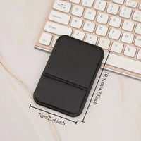 Desktop Makeup Mirror Solid Color PU Leather Simple Portable Handheld Makeup Mirror Foldable Student Compact Cute Pocket Mirror - Buy online at  Vibe In Cart.