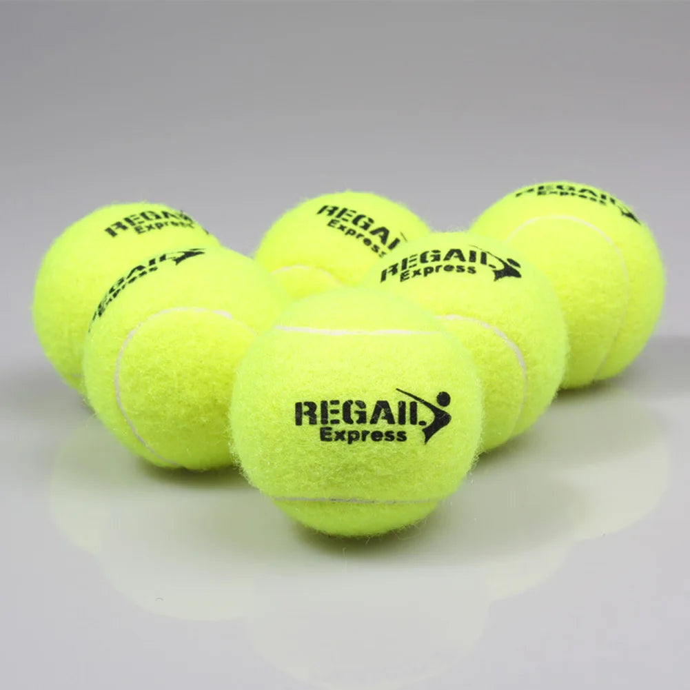 Professional Rubber Tennis Ball High Resilience Tennis Practice Ball for School Club Competition Training Exercises - Buy online at  Vibe In Cart.