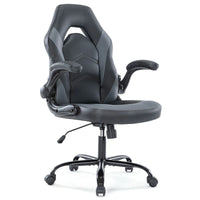 JHK Ergonomic Office Computer Home Gaming Desk Chair Adjustable PU Leather Racing Chair Flip-up Armrest For Christmas Furniture - Buy online at  Vibe In Cart.