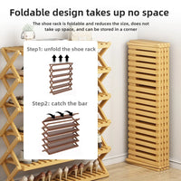 Free installation at home doorstep, simple multi-level rental house, shoe cabinet, dormitory storage, folding shoe rack - Buy online at  Vibe In Cart.