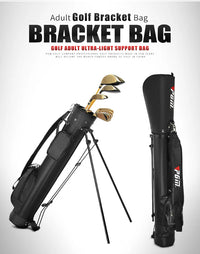 Unisex PU Golf Bag for 9 Clubs with Multiple Colors
