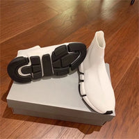 Hot Black High Top Women Socks Shoes Sneakers Breathable Couples Casual Sports Shoes Comfy Platform Sock Sneakers Men - Buy online at  Vibe In Cart.