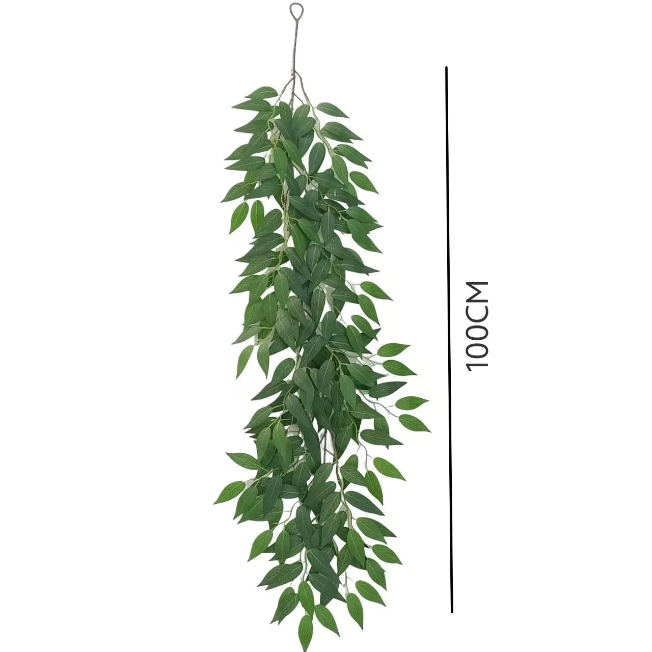 Home Wall Decoration Encryption Green Plant Simulation Willow Leaf Wisteria Strip Pendant Simulation Eucalyptus Pendant - Buy online at  Vibe In Cart.
