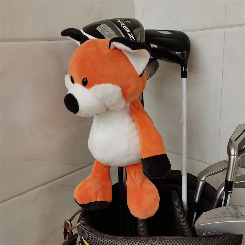 Plush Headcover for Golf Fairway Woods and Right Handed Clubs