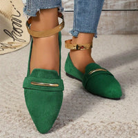 Loafers Flats Pointed Toe Casual Women Shoes New Comfortable Walking Mujer Zapatos:Wear-resisting - Buy online at  Vibe In Cart.
